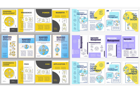 Charisma Development Brochure Templates