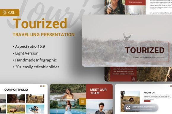 Discover the Versatility of Tourized: A Comprehensive Google Slides Template for Creative and Professional Presentations