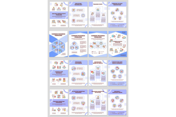 Empowering Your Business with the Common Business Problems Brochure Set