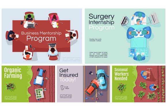 Explore Creative Different Occupations Banner Templates