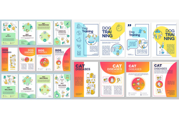Feline and Canine Wellness Brochure Set