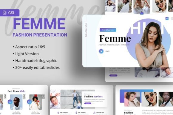 Google Slides - Femme: A Versatile and Stylish Presentation Template