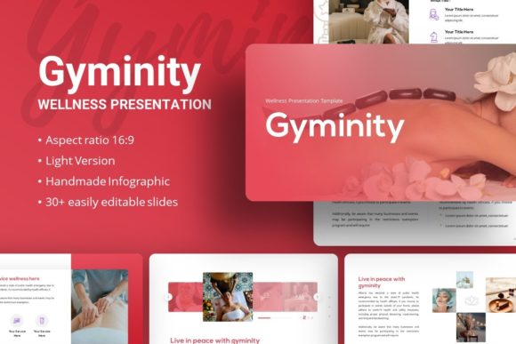 Introducing Gyminity Wellness Presentation Template