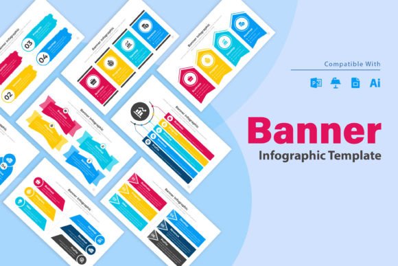 The Banner Infographics Design Template: A Visual Powerhouse for Modern Communication
