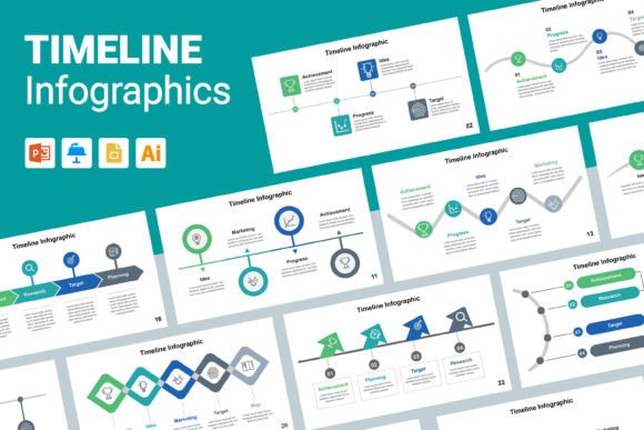 Timeline Infographics Template: A Tool for Clear, Visual Stories