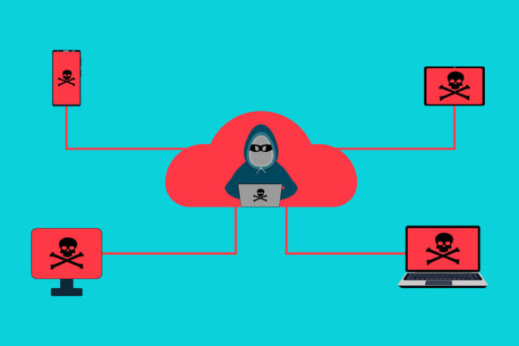 Understanding Hacking Online Server and Devices Vector