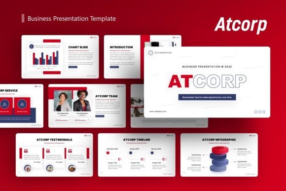Unlocking Professional Potential with Atcorp Business Presentation